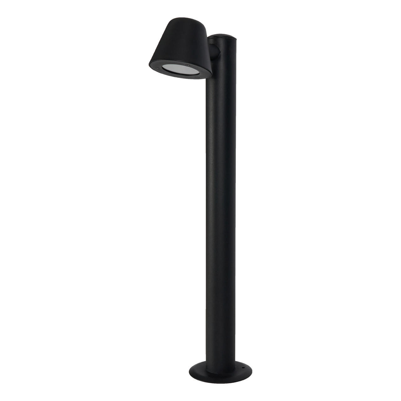 Zink IVES Outdoor Bollard Light Post Black