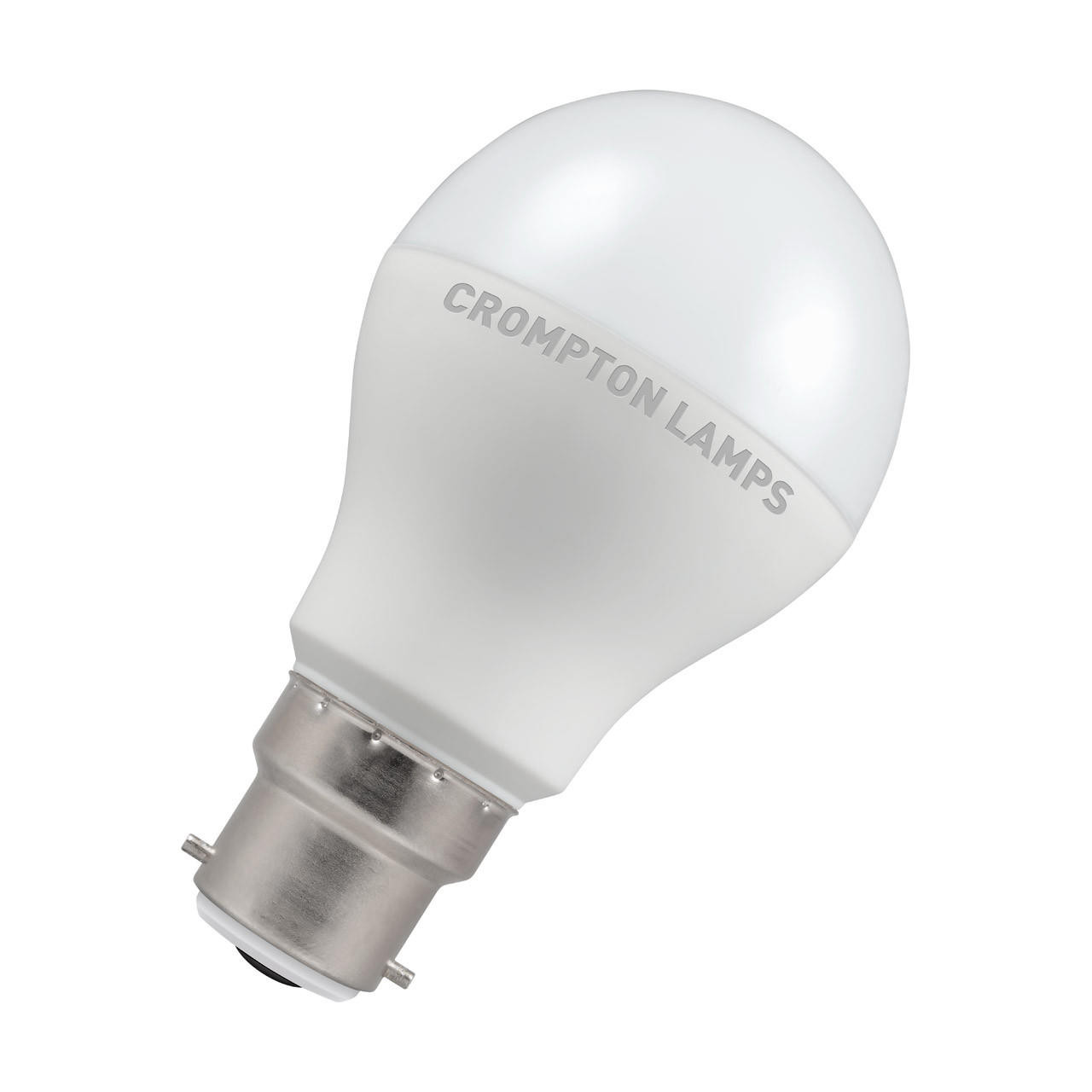 Crompton Lamps LED GLS 8.5W B22 Dimmable Cool White Opal (60W Eqv)