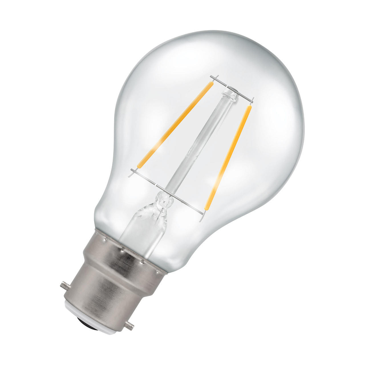 Crompton Lamps LED GLS 4.2W B22 Filament Warm White Clear (40W Eqv)