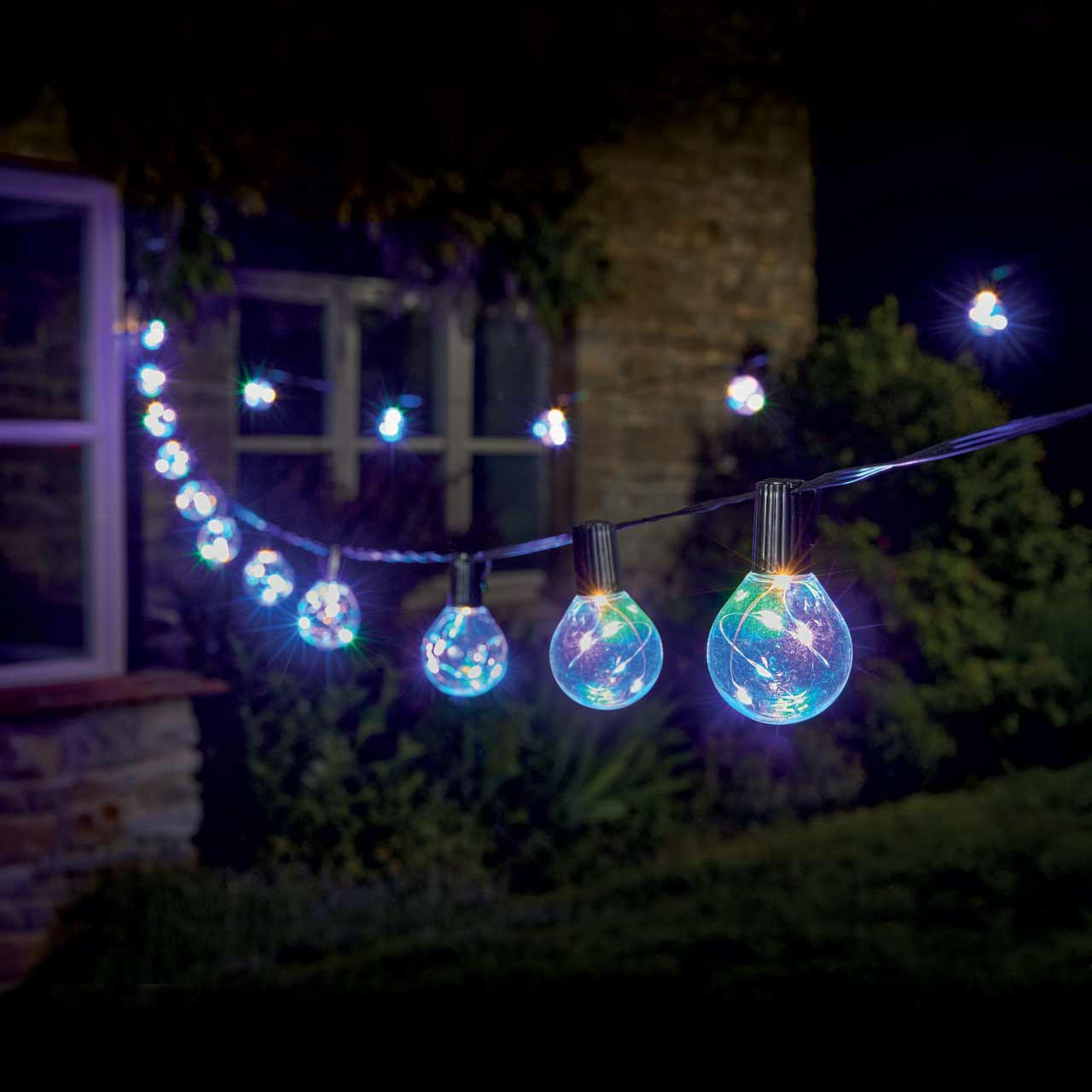 Eureka Lighting LED Firefly Festoon Light (Set of 20 Lights) Multi-Coloured