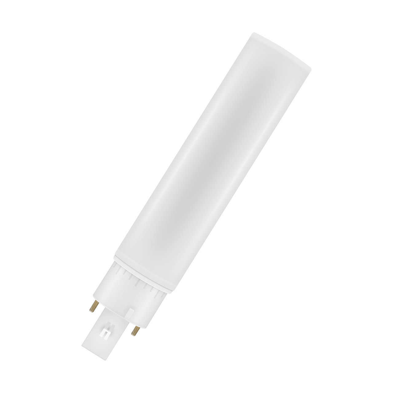 Crompton LED PLC Light Bulb Universal 2-pin 10W Direct to Mains Cool White 4000K Push Fit 2-Pin Compact-D