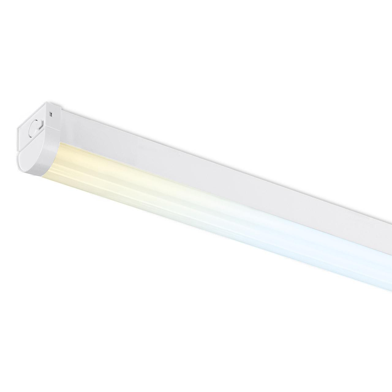 Phoebe LED 6ft Batten 62W Oracle Plus CCT Tri-Colour CCT Multi-Wattage
