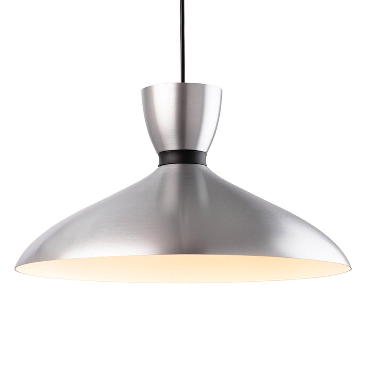 Firstlight Ellis Modern Style 40cm Pendant Light Aluminium