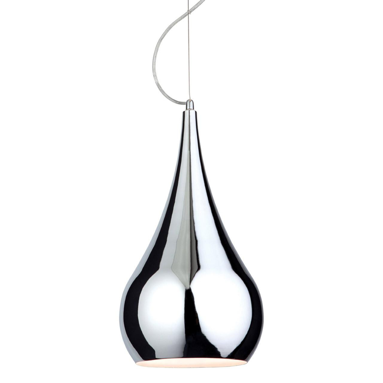 Firstlight Jasmin Modern Style 23cm Pendant Light Chrome