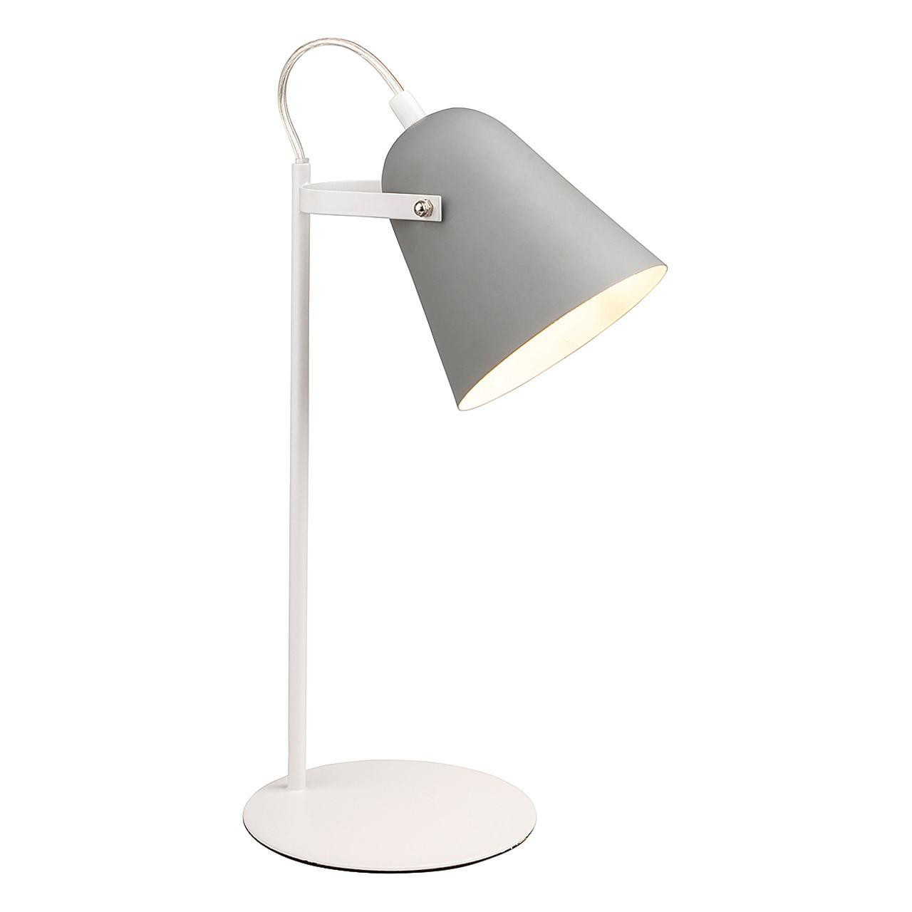Firstlight Bella Modern Style Desk Lamp with On/Off Switch Grey