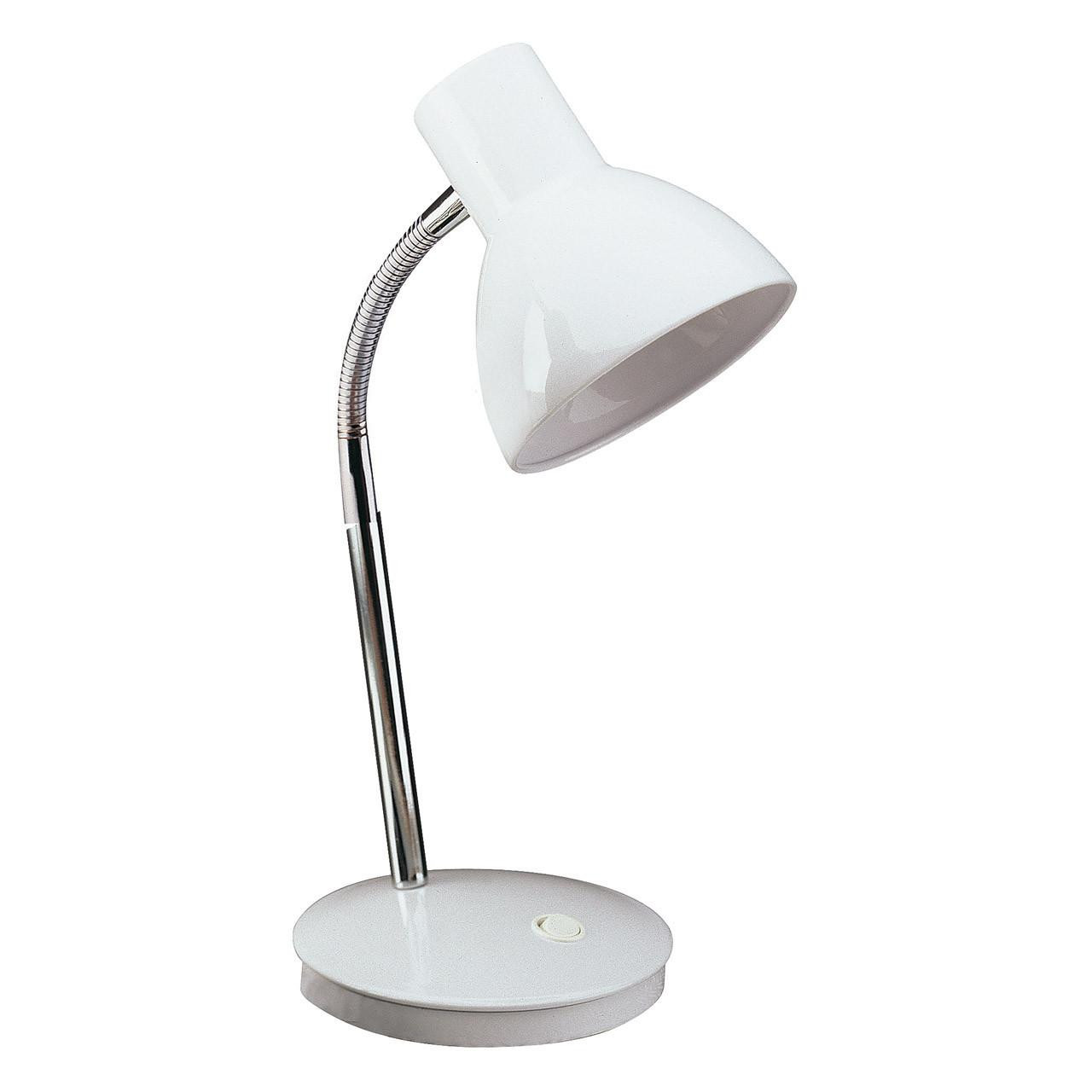 Firstlight Harvard Classic Style Desk Lamp with On/Off Switch White