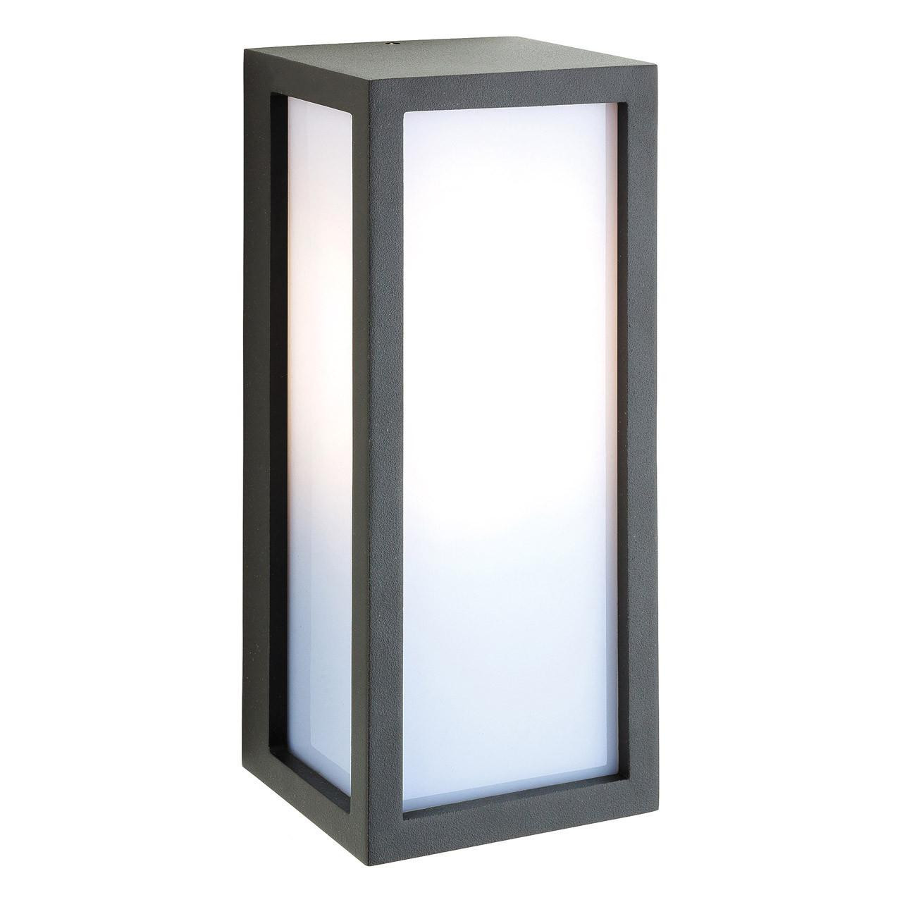 Firstlight Warwick Contemporary Style Lantern in Graphite and Opal