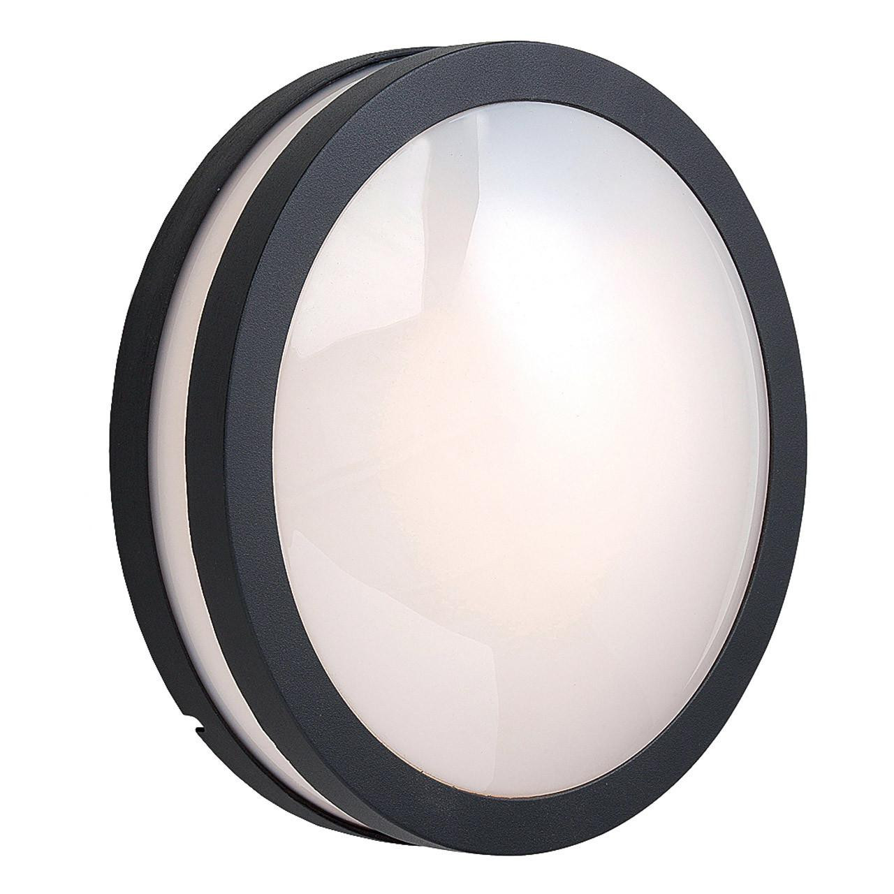 Firstlight Zenith Modern Style Bulkhead in Graphite and Opal