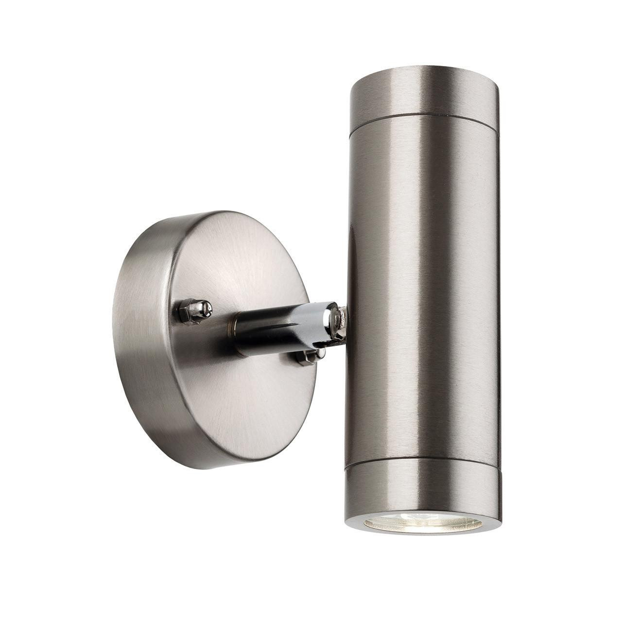 Firstlight Sprint Modern Style LED Up and Down Up and Down Light 6W Cool White Stainless Steel