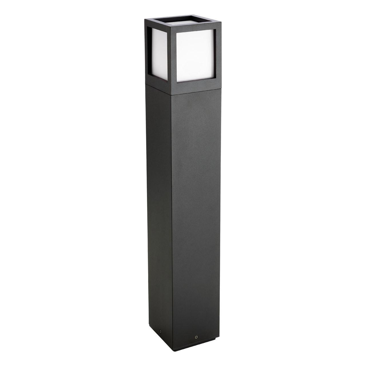Firstlight Evo Modern Style LED 650mm Post Light 15W Warm White in Graphite and Opal