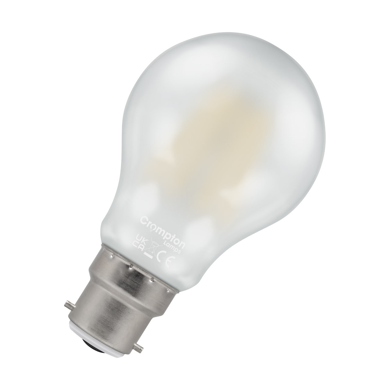 Crompton Lamps LED GLS 10.5W B22 Filament Warm White Pearl (100W Eqv)