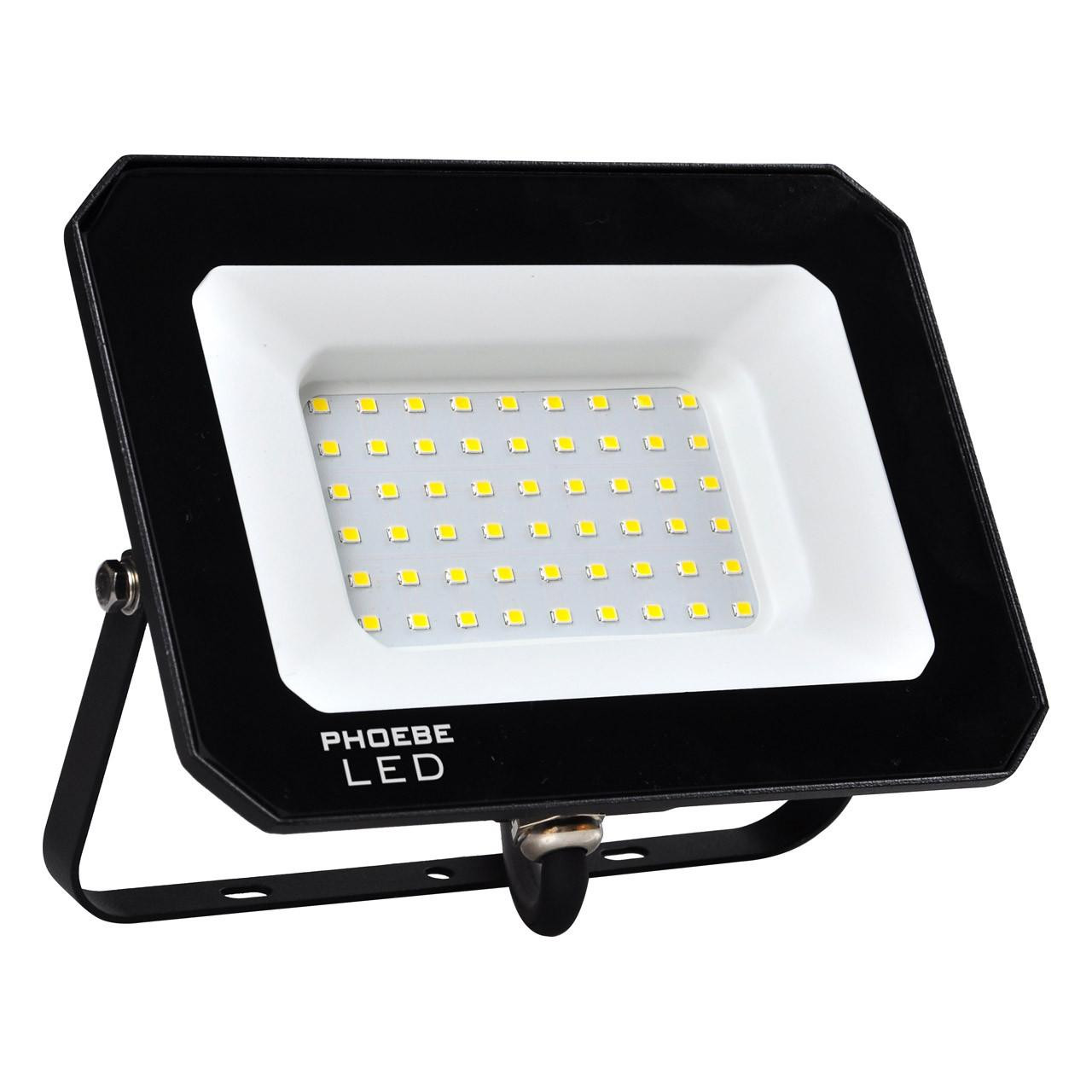 Phoebe LED Floodlight 50W Atlas-Mini Cool White IP65 Black