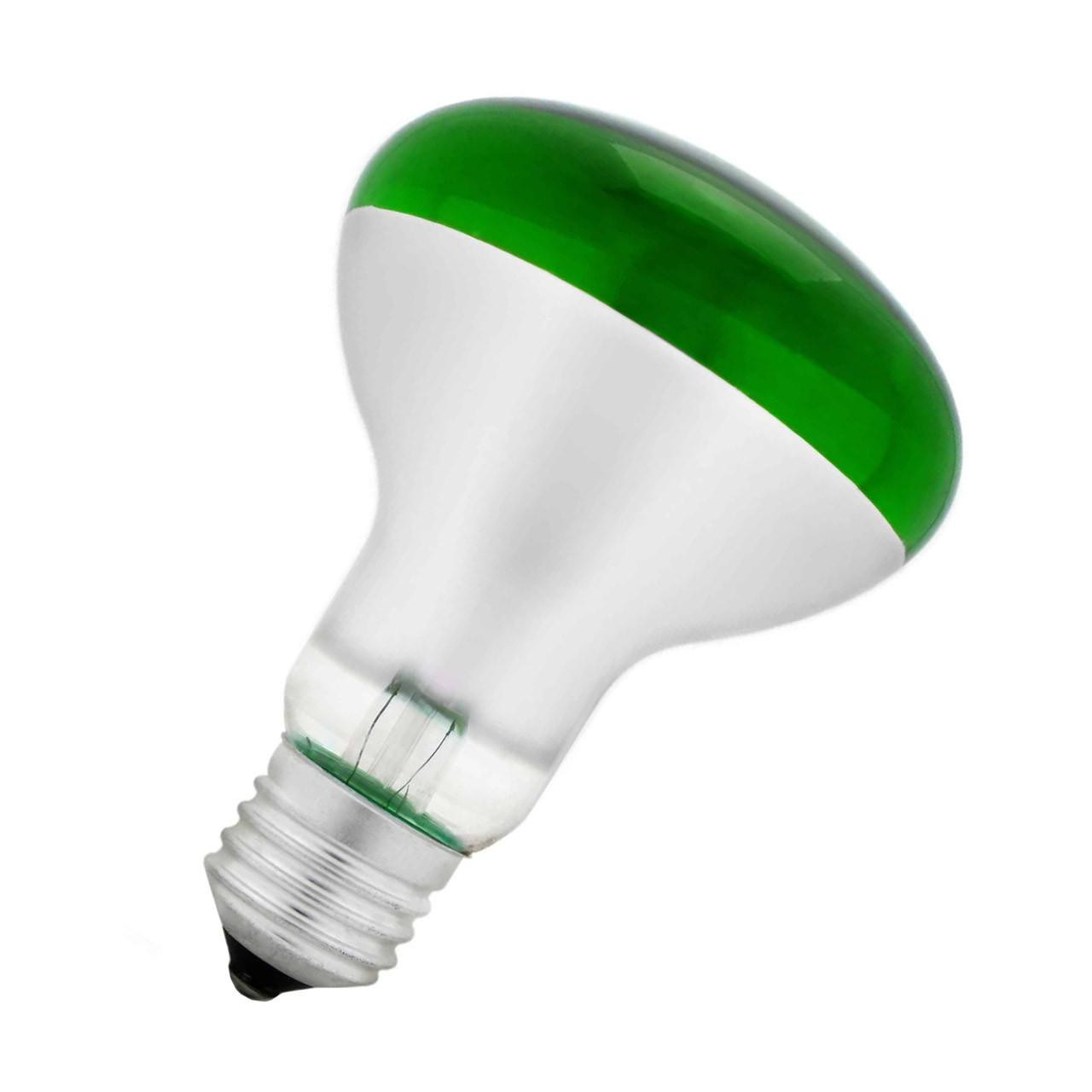 Opus Halogen R80 Reflector 53W E27 Dimmable Green