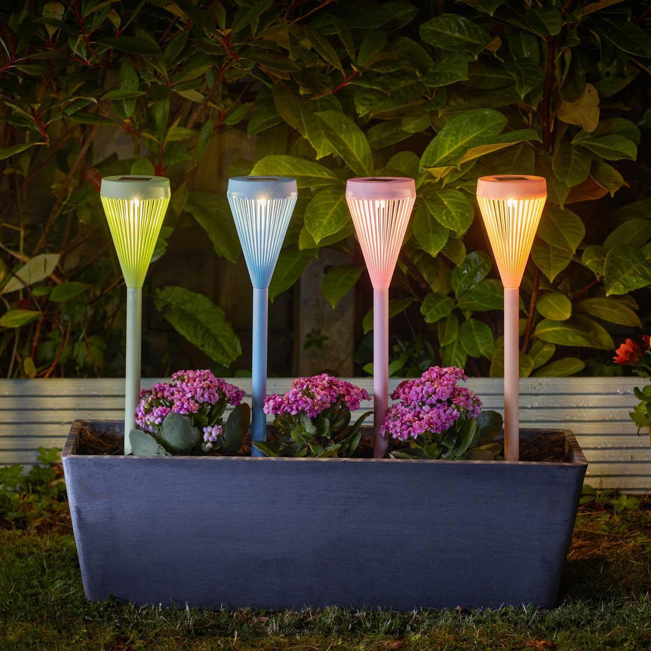 Smart Solar Viva! LED Solar Stake Light (4 Pack)