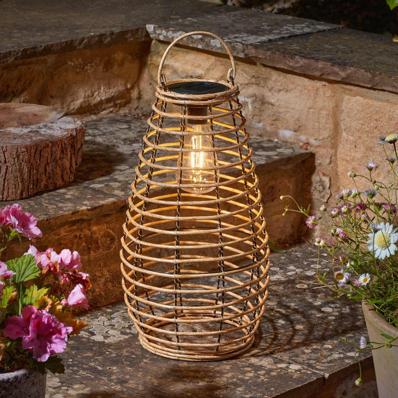 Smart Solar Venus LED Solar Lantern - Natural