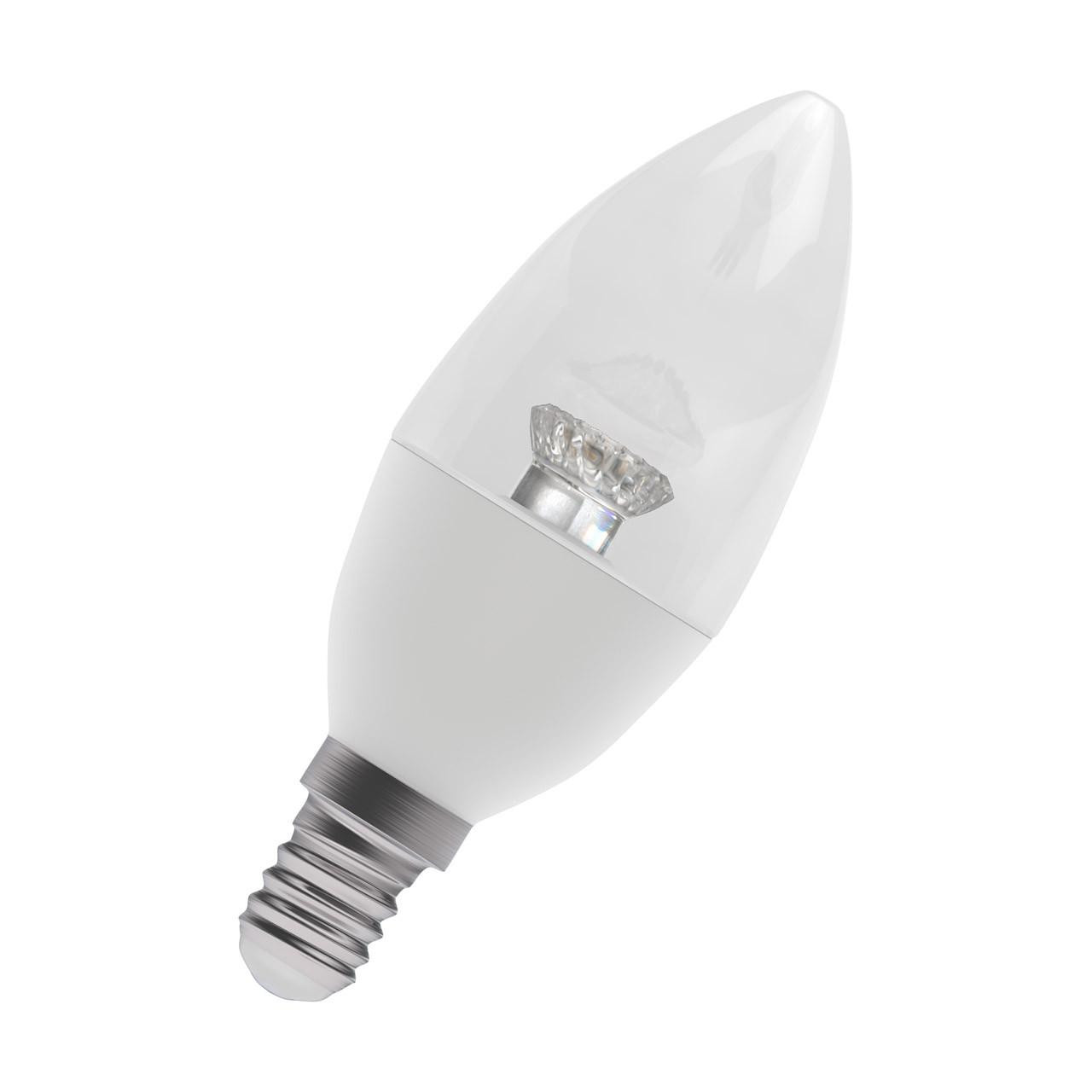 Bell LED Candle 3.9W E14 Dimmable Warm White Clear (40W Eqv)