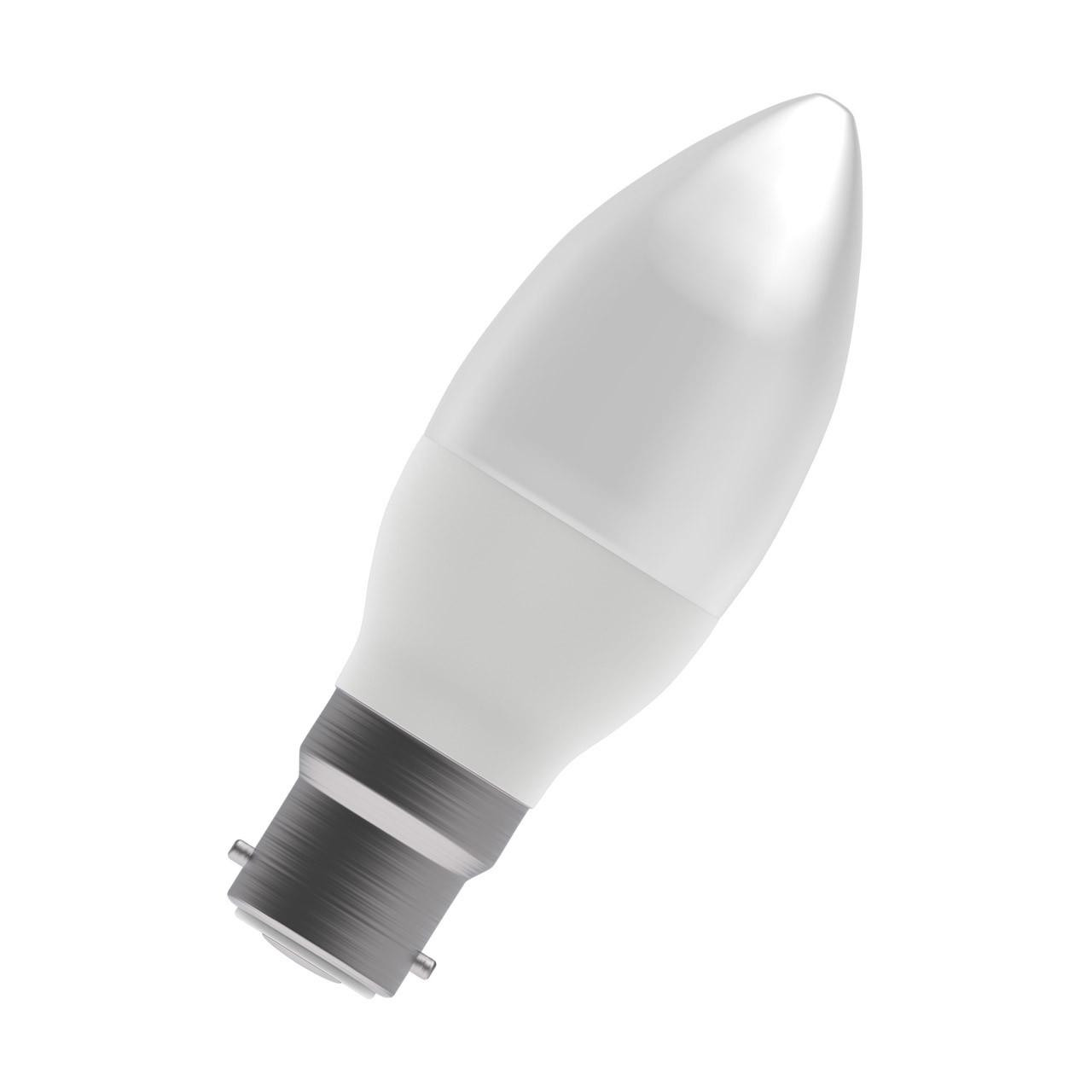 Bell LED Candle 3.9W B22 Dimmable Warm White Opal (40W Eqv)