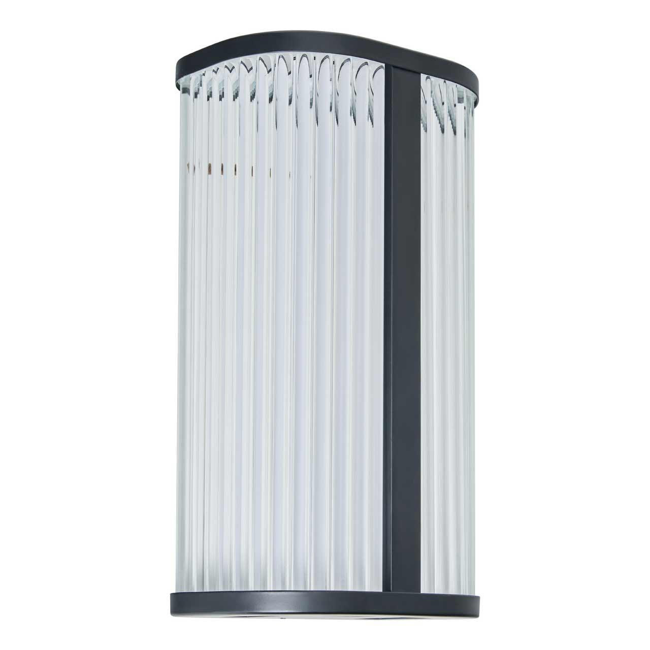 Spa Nayru 8W LED Shield Wall Light Matte Black