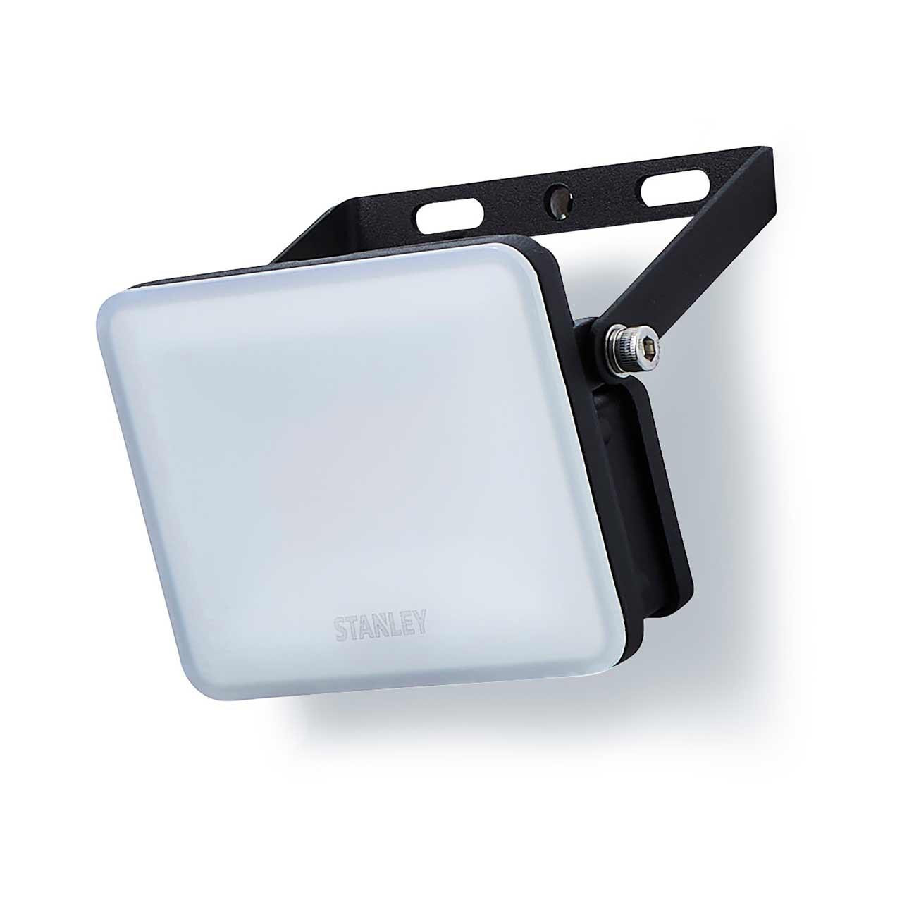 Stanley Frosted 20W LED Floodlight in Black