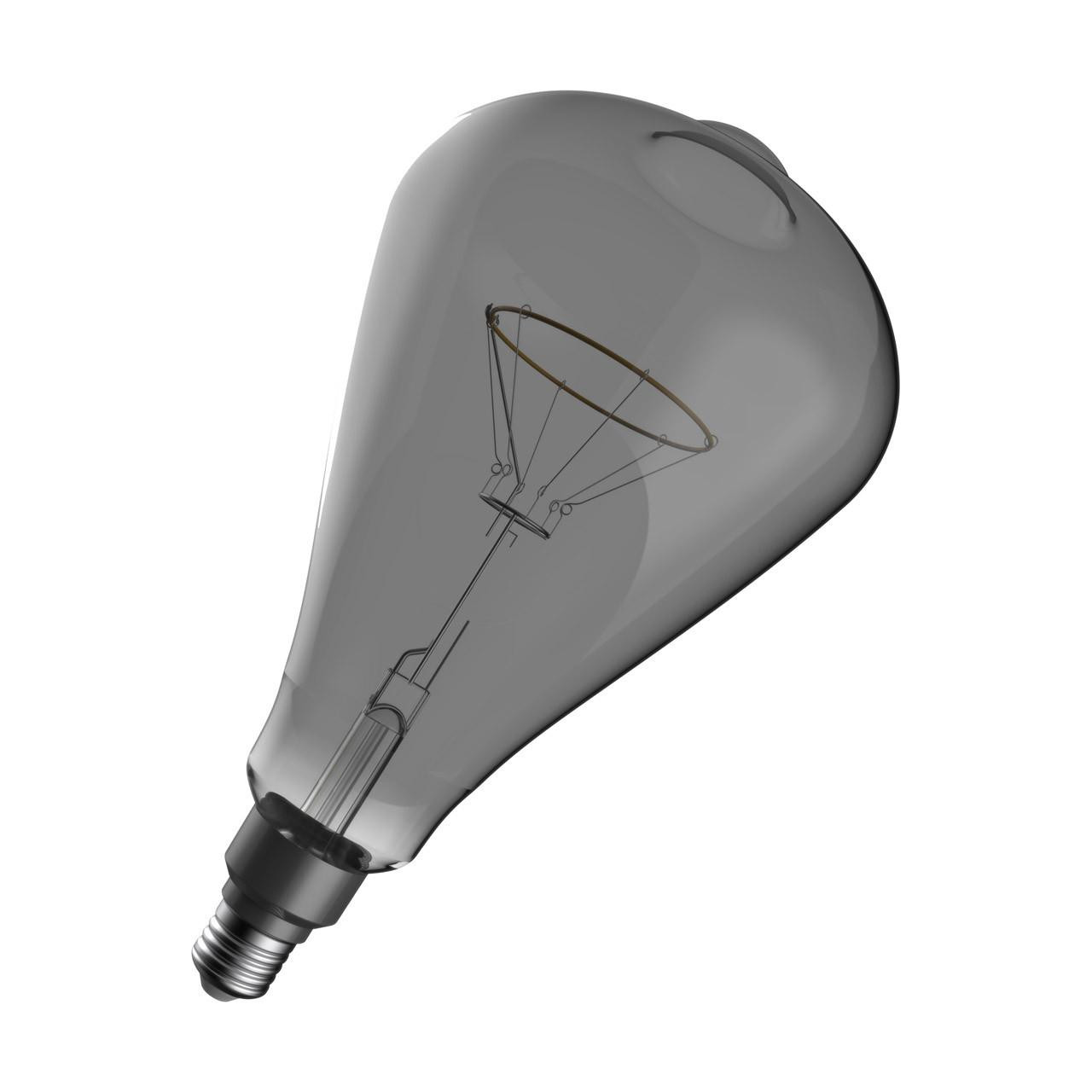 Crompton LED ST164 Light Bulb E27 4.5W 164mm Extra Warm White 1800K Screw Filament Smoke