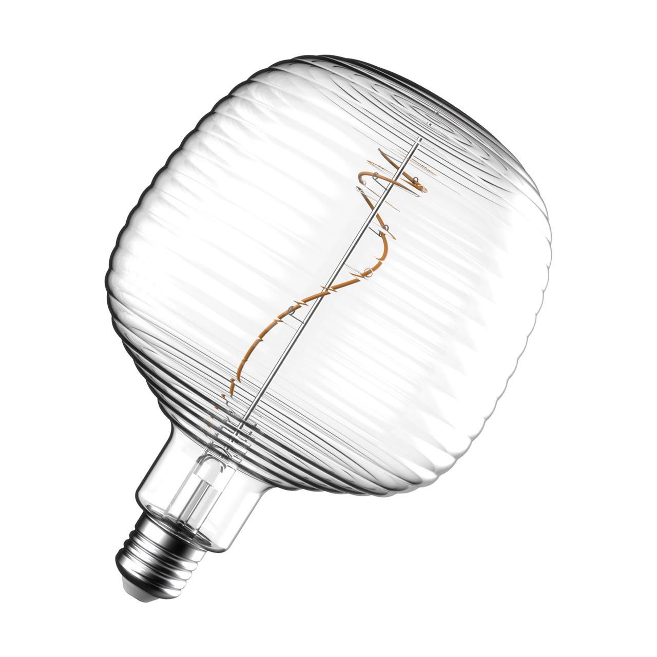 Crompton Globe LED Light Bulb E27 4.5W (28W Eqv) 140mm Extra Warm White Decorative Lumeo Essence Screw Filament Modern Large