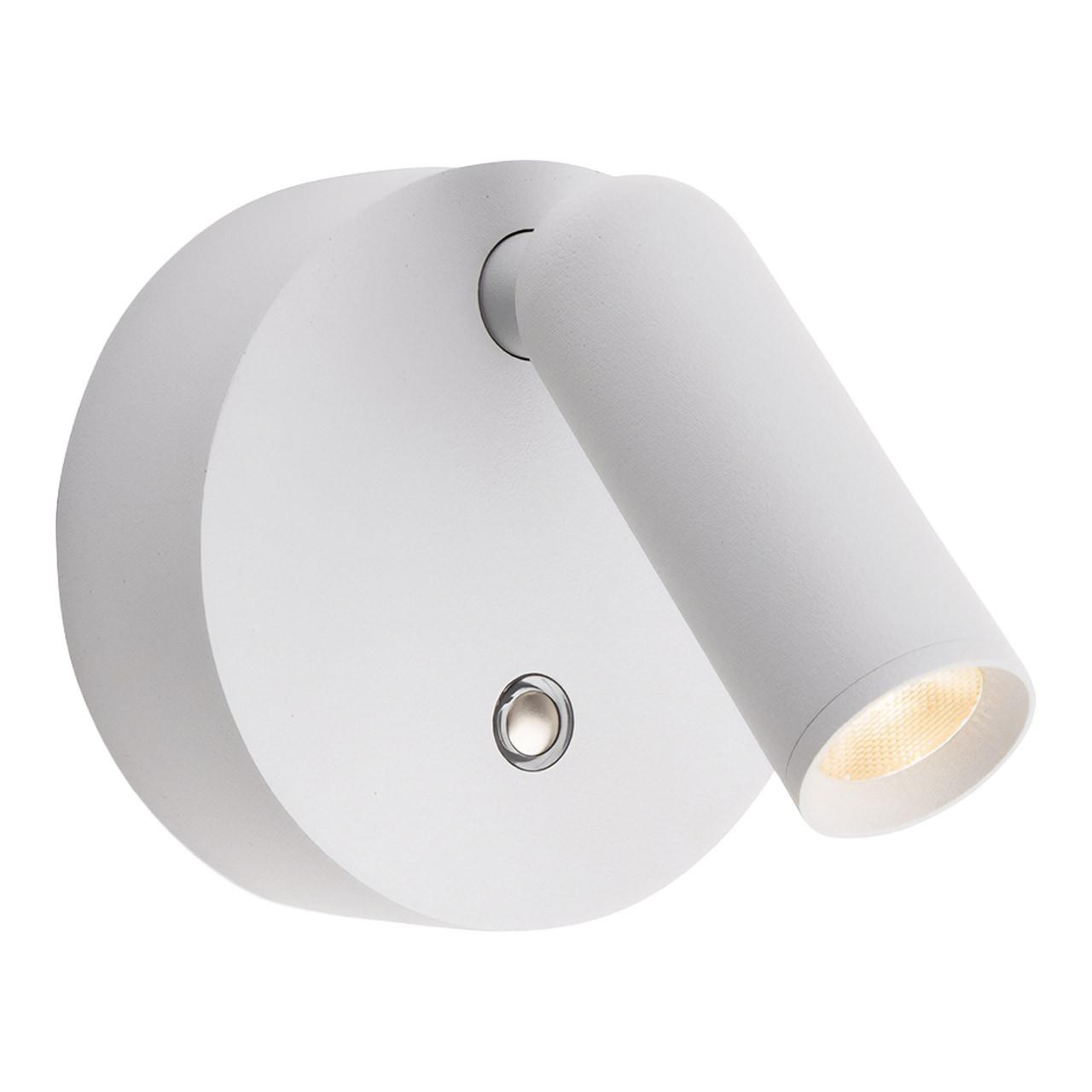 Firstlight LED Rechargeable Wall Wall Spotlight Dimmable Warm White 3000K in White
