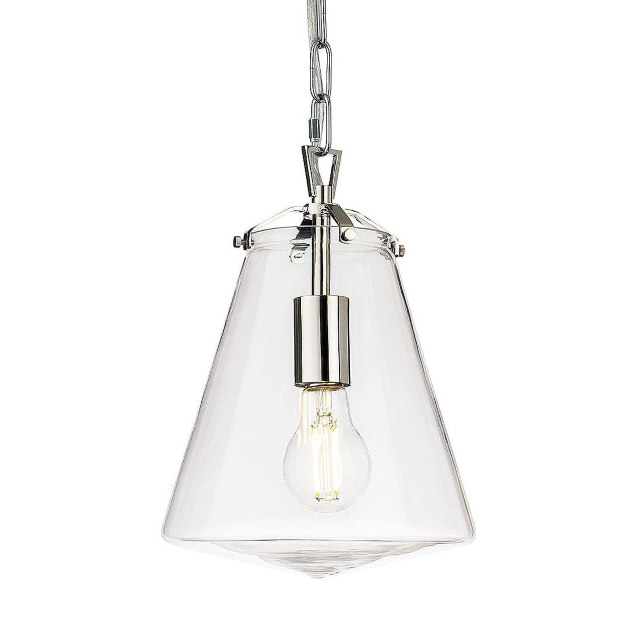 Firstlight Milos Pendant Light Clear in Chrome