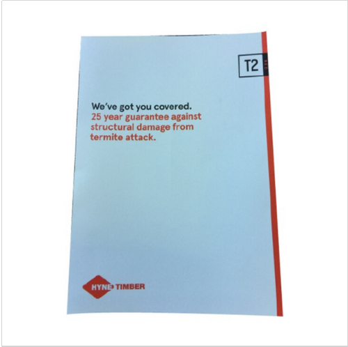 T2 Red Guarantee and Fuse Box Sticker