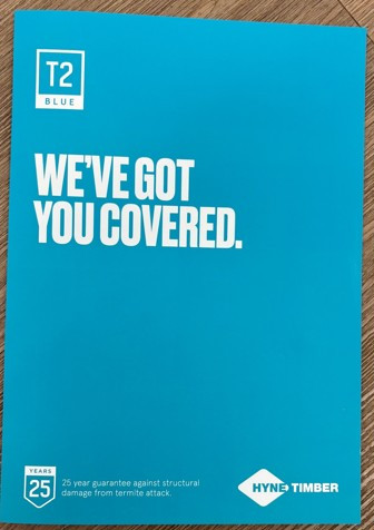 T2 BLUE- We've got you covered - Guarantee