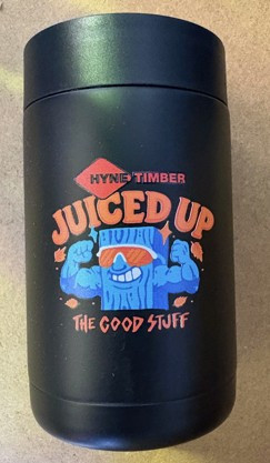 Juiced Up Metal Stubby Cooler