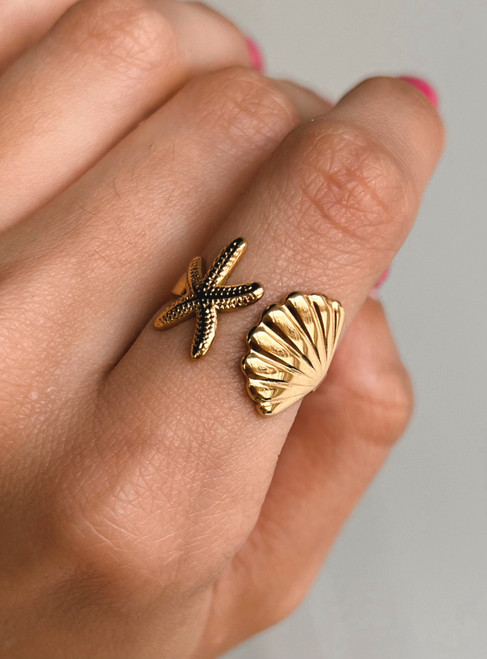 Star Shell Ring