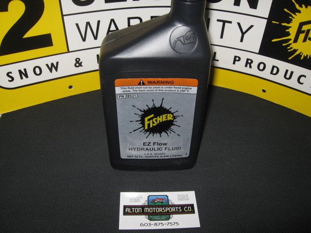 Fisher Hydraulic Flud 1 QRT
