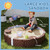 Qaba 47" Round Kids Sandbox with Cover, 3 Seats, Waterproof Bottom Liner, for Backyard, Lawn, Garden, Beach, Patio, Brown(D010277NFL6.)