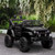 Aosom Electric Off-Road Truck 12V Kids Ride On Car with Parent Remote Control MP3 Music Adjustable Speed Black(D0102757EFP.)