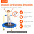 VEVOR 3FT Trampoline for Kids Indoor/Outdoor Foldable Baby Toddlers Trampoline(D0102HQ41V7.)