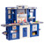 VEVOR Kitchen Playset Kids Pretend Cooking Play Toy 74 Piece Accessories Blue(D0102HQ4DIY.)