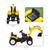 Aosom Ride-On Toy Pedal Digger Excavator, Pretend Play Construction Car with Horn, for Kids Toddlers 3+, Yellow(D0102755DB2.)