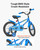 VEVOR Kids Bike 16 Inches BMX Style Children Bicycle for Boys & Girls Aged 4-8(D010277U1JT.)