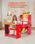 VEVOR Kids Grocery Store Playset Supermarket Play Toy Set with Cash Register(D010275E1UT.)