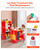 VEVOR Kids Grocery Store Playset Supermarket Play Toy Set with Cash Register(D010275E1UT.)