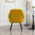 Tuchico Contemporary Velvet Upholstered Accent Chair, Yellow(D0102HRWDHX.)
