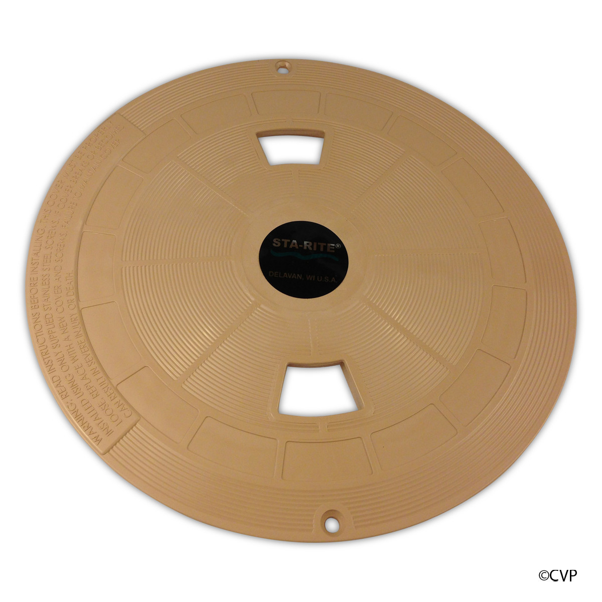 Pentair 086500158 U3 Skimmers Swimquip Inground Skimmers Lid And Collar Tan (Model 09655