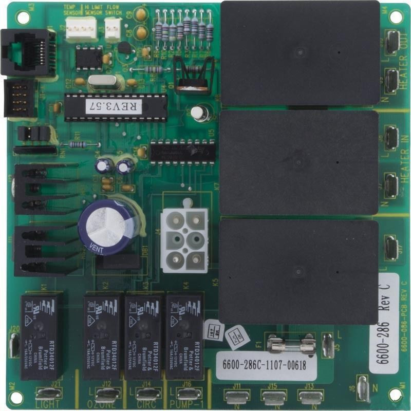 Buy Sundance® Spas Pcb Lx-10 Rev 3.56 3 Relays With Circ | 6600