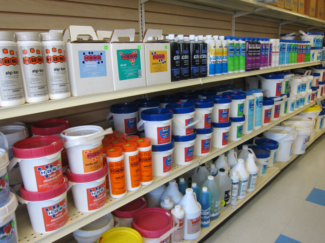 Safe and Sound Pool Chemical Storage