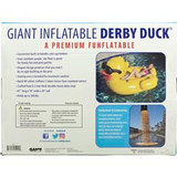 Game 5000 Pool Inflatable, GAME Giant Inflatable Derby Duck