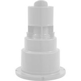 Waterway Plastics 215-1190 Wall Fitting, Waterway Poly Storm Gunite, White, Thread-In