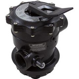 Hayward Pro Top Mount Vari-Flo Control Valve, Black 2" | SP071621