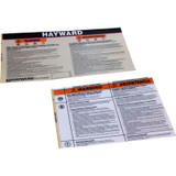 Hayward SwimClear Pro-Grid Vertical Grid Clamp System (Clamp, Clamp Nut & Bolt, 1 1 Hang Tag, Metal Reinforced Seal & Labels) | DEX2421JKIT