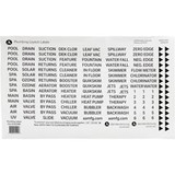 A&A Manufacturing 523186 Plumbing Labels, A&A Manufacturing