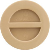 Custom Molded Products 25542-009-000 1.5In Npt Flat Plug, Tan